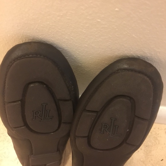 Ralph Lauren Women’s Brown SHOE Driver Size 10 - Picture 5 of 6